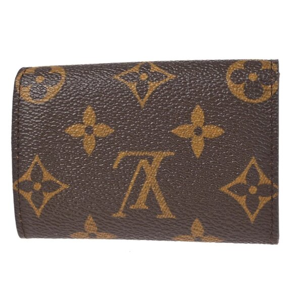 Louis Vuitton Monogram Porte Monnaie Plat Coin Case Wallet M61930 MI4047 165755 - Picture 2 of 12